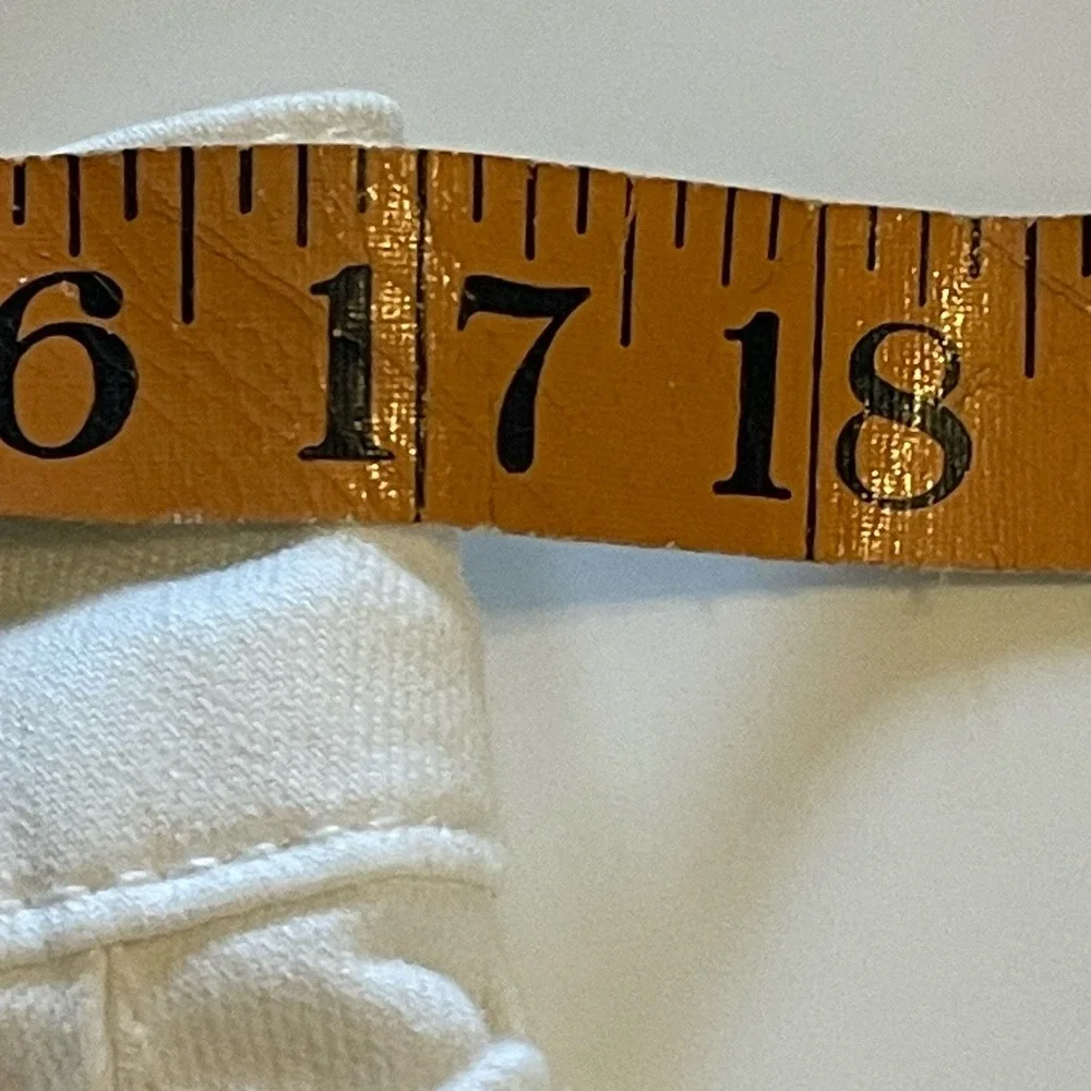Seven7 white stretch